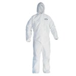 imagen de Kimberly-Clark Kleenguard A40 Blanco 5XG Laminado de película microporosa Overoles desechables para trabajo y uso general - 036000-27158
