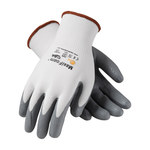 imagen de PIP MaxiFoam Premium 34-800 Gray/White 2X-Small Nylon Work Gloves - EN 388 1 Cut Resistance - Nitrile Palm & Fingers Coating - 7.3 in Length - 34-800/XXS
