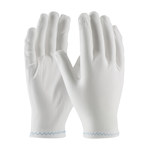 imagen de PIP CleanTeam 98-702 White Cut and Sewn Disposable Gloves - Industrial Grade - 8 in Length