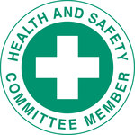 imagen de Brady Etiqueta de casco 42245 - Verde sobre blanco