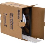imagen de Brady PermaSleeve 3FR-375-2-WT-2 Funda de impresora troquelada - 1 pulg. x 0.645 pulg. - Blanco - B-344