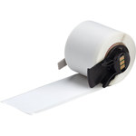 imagen de Brady CleanLift M6-34-498 Etiquetas reposicionables para impresora - 1.5 pulg. x 6 pulg. - Vinilo - Blanco - B-498