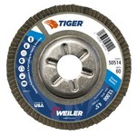 imagen de Weiler Tiger Tipo 29 - Zirconia - 4 1/2 pulg. - 60 - Mediano - 50514