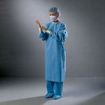 imagen de Kimberly-Clark Vestido para examinación - tamaño Grande - Azul - 90018