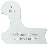 imagen de Starrett Acero Medidor de radio - 167M-7