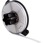 imagen de Brady WRAP-11-427 Rollo de etiquetas troqueladas para impresoras - 0.5 pulg. x 1 1/2 pulg. - Vinilo - Blanco - B-427