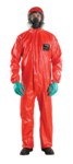 imagen de Ansell Microchem AlphaTec Flame-Retardant Coverall 68-CFR RD96-T-92-111-04 - Size Large - Red - 06068