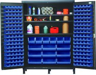 imagen de Quantum Storage Gabinete para cajas QSC-60SBL - Acero al carbono - Gris - 24 pulg. x 60 pulg. x 84 pulg.
