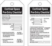 imagen de Brady 66322 Negro sobre blanco Poliéster/papel Etiqueta para espacio restringido - Ancho 3 pulg. - Altura 5 3/4 pulg. - B-837