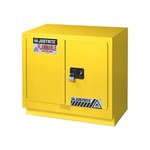 imagen de Justrite Gabinete de almacenamiento de material peligroso 883620 - 23 gal - Amarillo - 12074