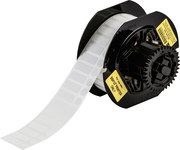 imagen de Brady Workhorse B33-249-7425 Rollo de etiquetas troqueladas para impresoras - 1 pulg. x 1 pulg. - Polipropileno - Blanco - B-7425