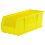 imagen de Akro-mils Akrobin 50 lb Amarillo Polímero de grado industrial Colgado/Apilado Contenedor de almacenamiento - longitud 14 3/4 pulg. - Ancho 5 1/2 pulg. - Altura 5 pulg. - Compartimientos 1 - 30234 YELL