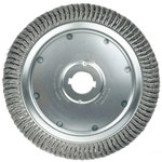imagen de Weiler 09790 Wheel Brush - 14 in Dia - Knotted - Standard Twist Steel Bristle