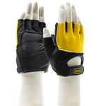 imagen de PIP Maximum Safety 122-AV70 Black/Yellow Large Leather Lifting Gloves - 122-AV70/L
