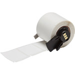 imagen de Brady M6-132-499 Etiquetas de impresora - 1.5 pulg. x 1.25 pulg. - Nailon - Blanco - B-499