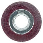 imagen de Weiler Polyflex 35160 Wheel Brush - 6 in Dia - Encapsulated Crimped Steel Bristle
