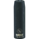 imagen de DEWALT DWMT73934OSP 1/2 pulg. Enchufe profundo - CR-440 Acero - accionamiento 1/2 pulg. 6 Puntos - 3 7/32 pulg. Longitud - 39343