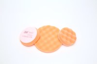 3M Finesse-It Naranja Espuma Almohadilla Velcro accesorio - 3 1/4 pulg. diámetro - 51151