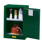 imagen de Justrite Sure-Grip EX Gabinete de almacenamiento de material peligroso 891204 - 12 gal - Verde - 11230