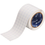 imagen de Brady THT-12-797-10 Die-cut Circuit Board Label - 0.5 in x 0.437 in - Polyimide - White - B-797 - 62189