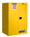 imagen de Justrite Sure-Grip EX Gabinete de almacenamiento de material peligroso 899020 - 90 gal - Amarillo