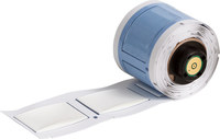 imagen de Brady Permasleeve PSPT-1000-175-GY Funda de impresora troquelada - 1.765 pulg. x 1.66 pulg. - Gris - B-342
