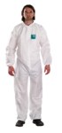 imagen de Ansell Microchem AlphaTec Overol resistente a productos químicos 68-1800 WH18-B-92-103-04 - tamaño Grande - Polietileno - Blanco - 06253