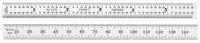 imagen de Starrett Acero totalmente flexible Regla de acero totalmente flexible - longitud de 5-3/4 pulg. (150mm) - ancho de 12mm - espesor de 0.4 mm - C331-150