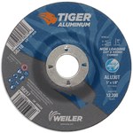imagen de Weiler Tiger Aluminum Disco de corte y esmerilado 58217 - 5 pulg. - A/O óxido de aluminio AO - 30 - T