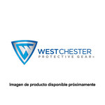 imagen de West Chester Bata de laboratorio resistente a productos químicos 3718/L30 - tamaño Grande - 37.5 pulg. - Polietileno, Polipropileno - Blanco - 371805