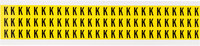 imagen de Brady 3410-K Etiqueta en forma de letra - K - Negro sobre amarillo - 11/32 pulg. x 1/2 pulg. - B-498