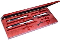 imagen de Starrett Juego de micrómetros de interiores de rango fijo con estuche - S824CZ