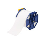 imagen de Brady BradyJet JC-4250-2509 Cintas continuas - 4.25 pulg. x 25 pies - Poliéster - Blanco - B-2509