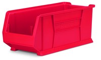 imagen de Akro-mils Akrobin 300 lb Rojo Polímero de grado industrial Apilado Contenedor de almacenamiento - longitud 23 7/8 pulg. - Ancho 11 pulg. - Altura 10 pulg. - Compartimientos 1 - 30287 RED