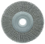 imagen de Weiler 03240 Wheel Brush - 12 in Dia - Crimped Steel Bristle
