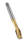 imagen de Dormer E263 Spiral Flute Machine Tap 5975032 - TiN - 200 mm Overall Length - High-Performance High-Speed Steel (HSS-E PM)