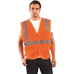 imagen de Occunomix Value Standard Vest ECO-IM LG - Size Large - Orange - 61111