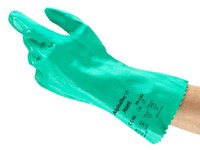 imagen de Ansell AlphaTec 39-122 Green 8 Supported Chemical-Resistant Gloves - 12 in Length - Rough Finish - 217801