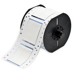 imagen de Brady PermaSleeve B33-1500-2-342-2 Mangas para impresora de transferencia térmica troqueladas - 2 pulg. x 1.5 pulg. - Blanco - B-342