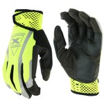 imagen de West Chester Extreme Work VizX 89308 Black/Hi-Vis Yellow XL Synthetic Leather Work Gloves - Keystone Thumb - 9.5 in Length - 89308/XL