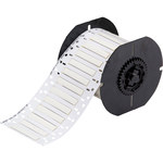 imagen de Brady PermaSleeve B33D-187-2-344 Funda de impresora troquelada - 2 pulg. x 0.335 pulg. - Blanco - B-344