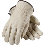 imagen de PIP 70-361 White Large Grain Pigskin Leather Driver's Gloves - Keystone Thumb - 9.7 in Length - 70-361/L