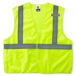 imagen de Ergodyne GloWear High-Visibility Vest Type R 8215BA LY XS - Size X-Small - Lime - 21071