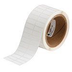 imagen de Brady THT-152-7425-2 Rollo de etiquetas troqueladas para impresoras - 0.375 pulg. x 1 pulg. - Polipropileno - Blanco - B-7425