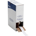 imagen de Brady WorkHorse BM-16-423 Etiquetas de impresora - 1 pulg. x 0.375 pulg. - Poliéster - Blanco - B-423