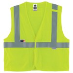 imagen de Ergodyne Glowear 8260FRHL Chaleco de alta visibilidad 21495 - tamaño Grande/XG - Modacrílico - Lima de alta visibilidad - ANSI clase 2