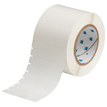 imagen de Brady THT-39-430-10 Rollo de etiquetas troqueladas para impresoras - 1 pulg. x 1/2 pulg. - Poliéster - Transparente - B-430
