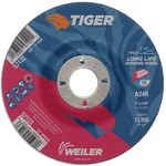 imagen de Weiler Tiger 2.0 Disco esmerilador 57123 - 5 pulg. - Óxido de aluminio - 24 - R