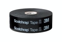 imagen de 3M Scotchrap 51UP-1X100FT Black Surface Protective Film/Tape - 1 in Width x 100 ft Length - 20 mil Thick - 42806