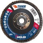 imagen de Weiler Tiger Ceramic Type 29 Flap Disc 50107 - Ceramic - 4-1/2 in - 80 - Medium